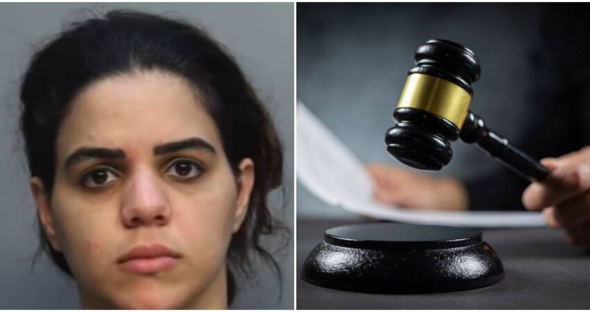 Cubana acusada de encubrir un homicidio en Hialeah recupera libertad bajo fianza en Florida mientras el principal sospechoso se mantiene prรณfugo cubana acusada-juicio (1)
