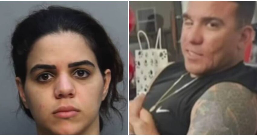 Drama en Miami: cubana acusada de encubrir homicidio enfrenta la justicia mientras su pareja sigue prófuga cubana arrestada-cubano asesinado