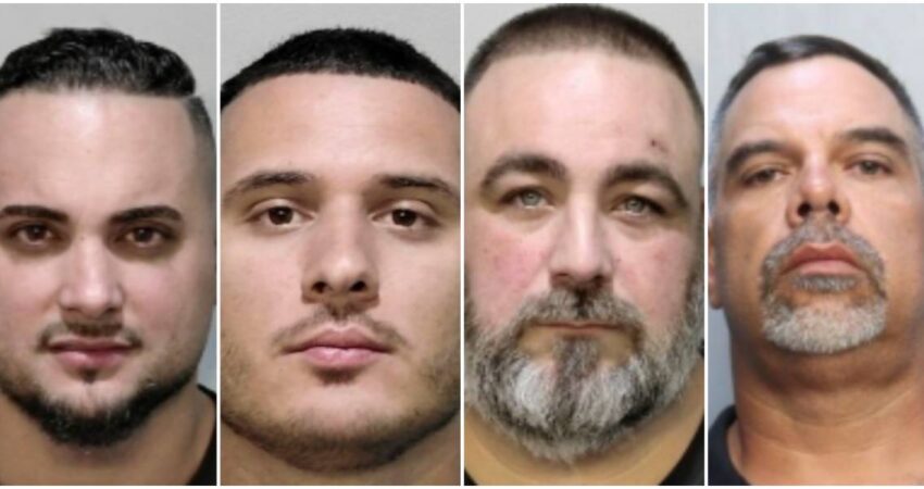 Tres cubanos entre los detenidos por actuar como falsos agentes fianzas en Miami-Dade cubanos acusados