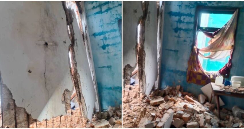 Colapsa edificio en Centro Habana: dos menores y un adulto tuvieron que ser hospitalizados derrumbe en La Habana