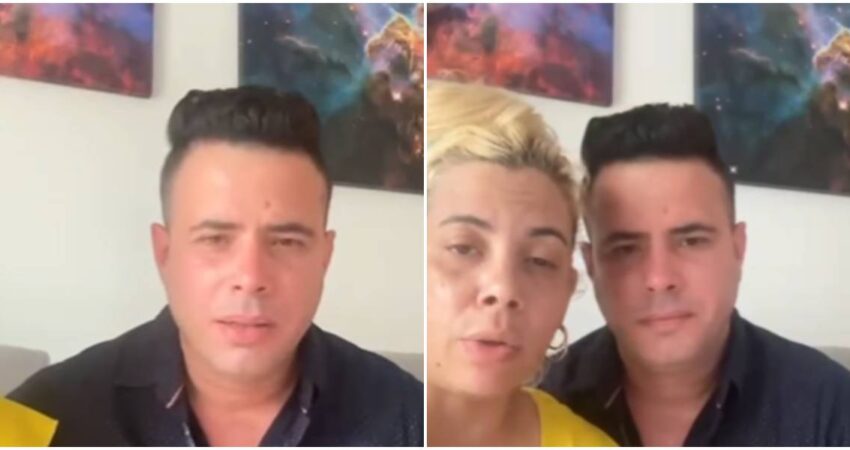 Padre cubano se autodeporta a Cuba para evitar ser detenido deja a su hija con tres cirugías de corazón en EE.UU padre cubano-pareja de cubanos