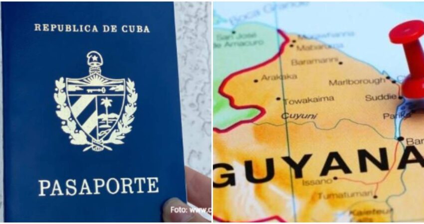Nueva polรญtica migratoria golpea a los cubanos: trรกmites de visa solo en Guyana y con tarifas mรกs altas pasaporte-Guyana