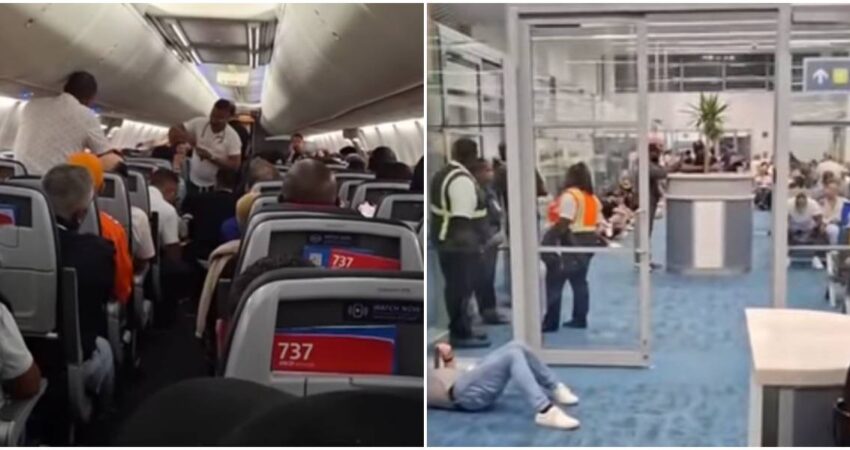 Pesadilla en las Bahamas: casi 200 pasajeros rumbo a Miami varados por horas sin aire acondicionado ni explicaciones vuelo varado en Bahamas