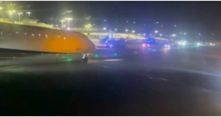 Una tripulante herida y dos jets daรฑado tras colisiรณn de dos aviones de Delta en Nueva York Delta Airlines