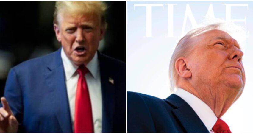 Donald Trump estalla contra Time y defiende su imagen: โEs una foto pรฉsima... me borraron el cabelloโ Donald Trump (5)