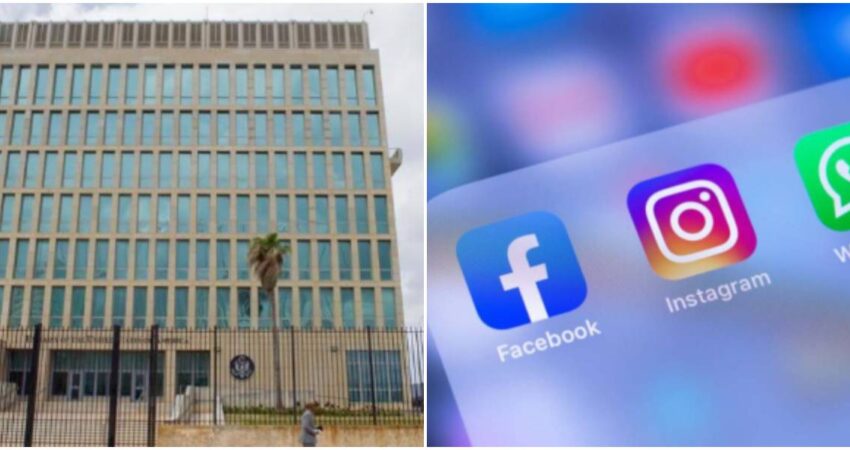 Solo avisos de emergencia: Embajada de EEUU en Cuba suspende publicaciones en redes sociales ante crisis presupuestaria Embajada de EE.UU-redes sociales