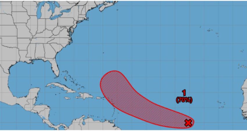 Océano Atlántico se reactiva: sistema con 80 % de probabilidad podría convertirse en el próximo ciclón tropical Pronóstico del tiempo (3)