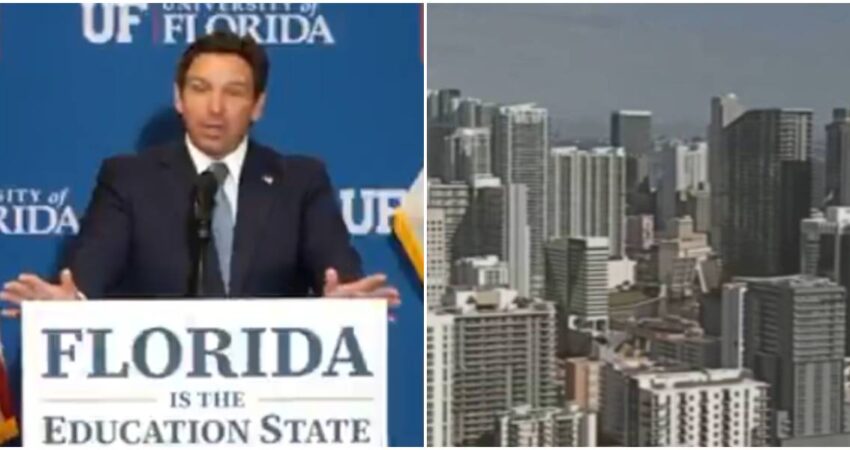 Ron DeSantis promete acabar con el impuesto a la propiedad ante el aumento de valorizaciones inmobiliarias Ron DeSantis-propiedades