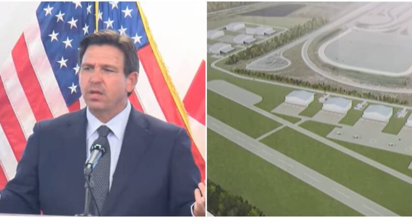 "Florida se adelanta al futuro": primeros taxis voladores comenzarán sus pruebas en un campo de movilidad avanzada en el condado de Polk Ron DeSantis-vertipuerto
