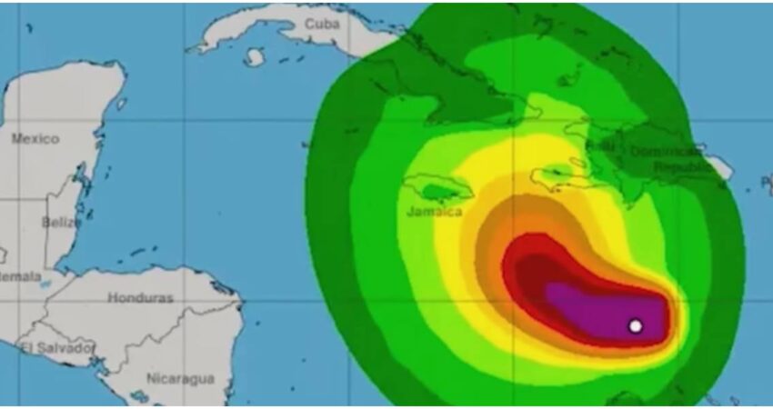 Tormenta Tropical Melissa podría convertirse en huracán y afectar el Caribe en pocos días, según NHC Tormenta Tropical Melissa (2)