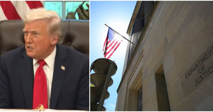 Presidente Donald Trump estaría reclamando al Departamento de Justicia indemnización por 230 millones de dólares tras investigaciones relacionadas con Russiagate y Mar-a-Lago Trmp-Departamento de Justicia