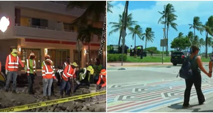 Miami Beach obligada a borrar su orgullo: el estado ordena eliminar el cruce arcoíris de Ocean Drive cruce peatonal arcoiris