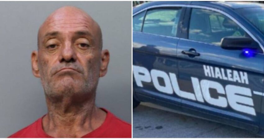 Robo insólito en Hialeah: arrestan a un hombre de 54 años acusado de robarse varias palomas de una vivienda hombre preso-policía de Hialeah