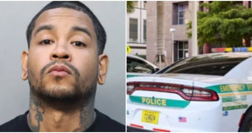 Tras meses de investigación cae “TESOE”, el grafitero que llenó de firmas ilegales el corazón de Miami hombre preso-policía de Miami (1)