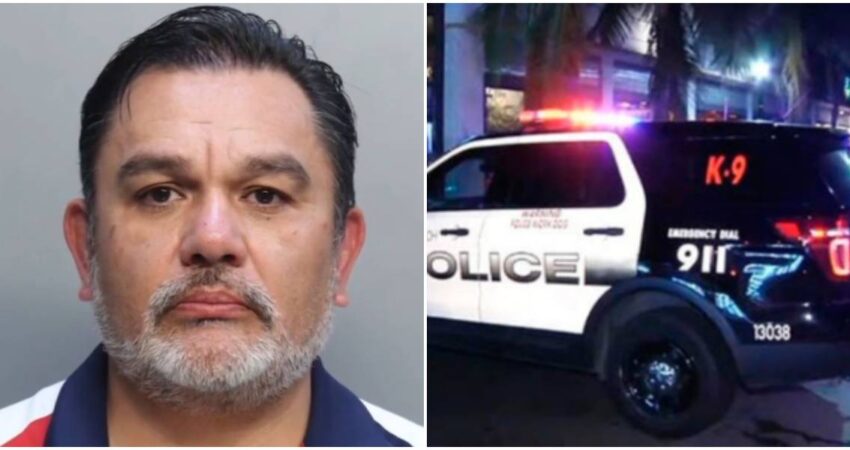 De la fiesta al caos: un Rolex y un disparo accidental desatan operativo SWAT en Miami Beach hombre preso-policía de Miami Beach (1)