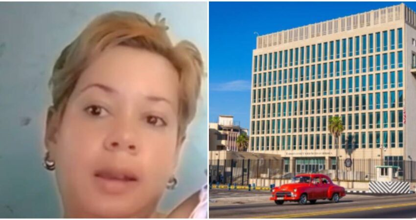 Una visa puede salvar su vida: madre cubana busca obtener una visa humanitaria para su hija que lucha contra la leucemia linfoblástica en Cuba madre cubana-embajada