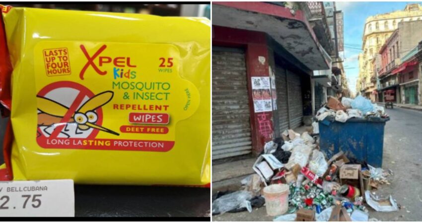 Mientras el dengue y el chikungunya siguen ganando espacio en Cuba el régimen vende el repelente en dólares a la población repelente en dólares-basura