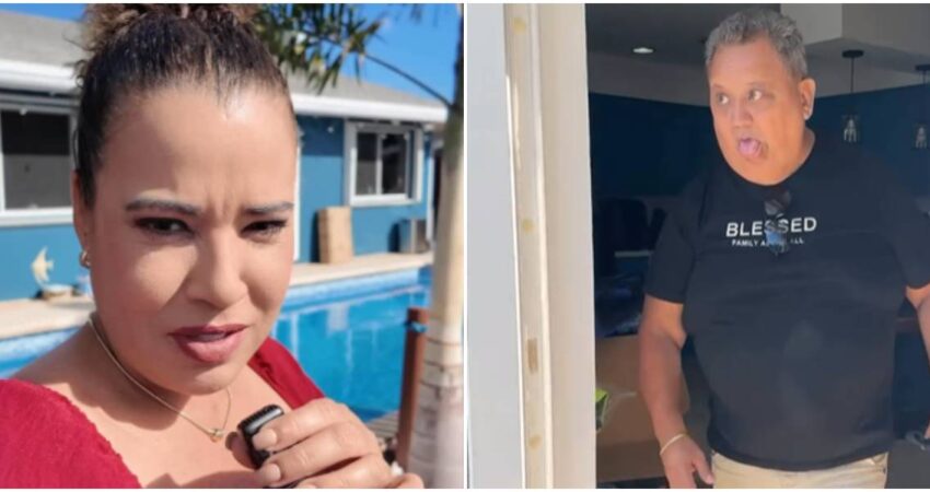 Cuqui la Mora presenta su tercera casa en Miami Cuqui La Mora-Víctor Molina