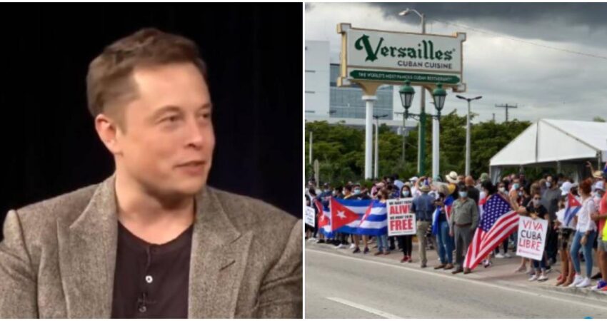 Elon Musk asegura que los cubanos son los capitalistas más radicales del planeta y reconoce lo que han logrado en la ciudad de Miami Elon Musk-Cubanos en Miami