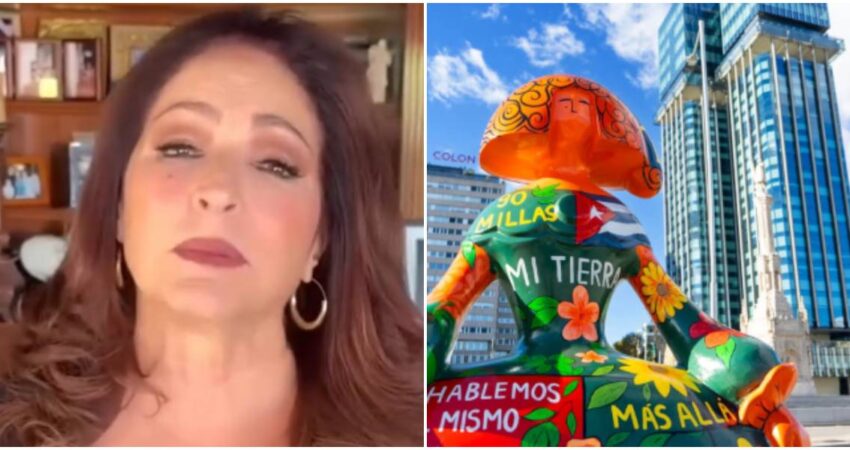 Orgullo cubano en pleno corazรณn de Espaรฑa: la Menina de Gloria Estefan arrasa en Madrid Gloria Estefan-Menina