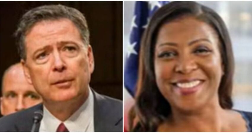 Desestimación sin cierre: el juez anula cargos contra exdirector del FBI y la fiscal general de Nueva York, pero deja la puerta abierta a nuevas acusaciones James Comey- Letitia James