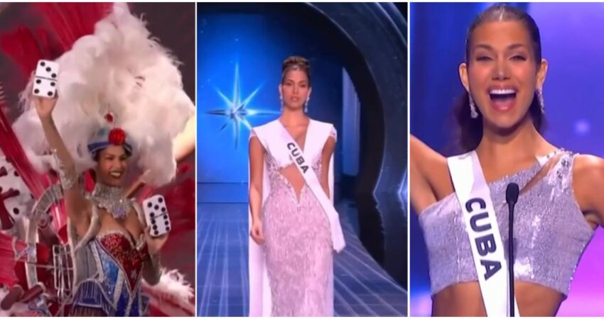 “Lina Luaces hace historia": la cubana que conquistó el Top 12 de Miss Universe 2025 Lina Luaces (1)