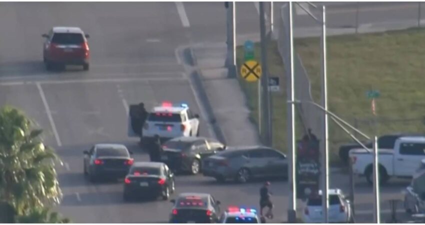 Terror en Miami Gardens: conductor embiste a policías y provoca persecución masiva logrando escapar Persecución policial