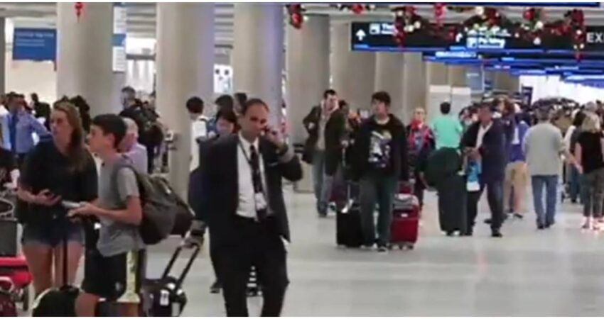 Tormenta invernal paraliza vuelos y provoca caos en los viajes desde el sur de Florida aeropuerto