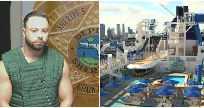 Abogado de Miami termina arrestado tras brutal altercado en un crucero: el pasajero quedรณ inconsciente hombre arrestado-crucero Norwegian