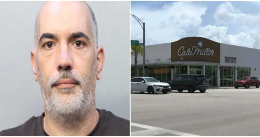 Fraude en South Miami: exgerente de restaurante acusado de desviar más de $50 000 en pagos digitales hombre preso-restaurante Cala millor