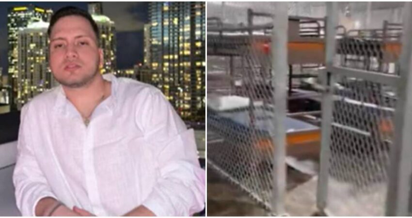 Rompe el silencio joven enfermero desde Alligator Alcatraz: “Estoy loco por abrazar a mi familia, a mi esposa" joven cubano-Alligator Alcatraz