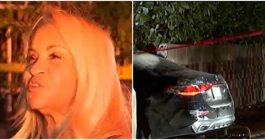 Accidente impactante en Miami-Dade: vehรญculo destruye parte de una vivienda con una mujer adentro mujer-accidente en Miami