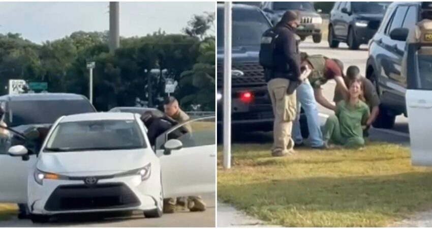 Tensión en los Cayos de Florida: operativo migratorio termina con la detención y liberación de una mujer que gritaba ser ciudadana estadounidense Arrestos en Cayo de la Florida