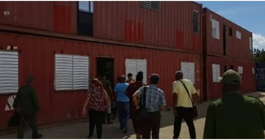 Marrero Cruz apuesta por seguir transformando contenedores en viviendas para apaliar la crisis habitacional Casas contenedores en Cuba