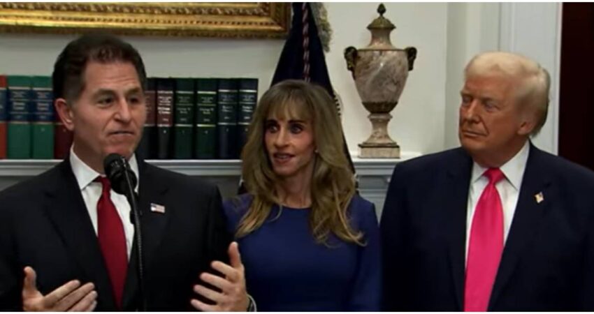 “Trump Accounts”: la nueva iniciativa del presidente de EE.UU que podría otorgarle 1000 dólares a los recién nacidos Donald Trump acompañado