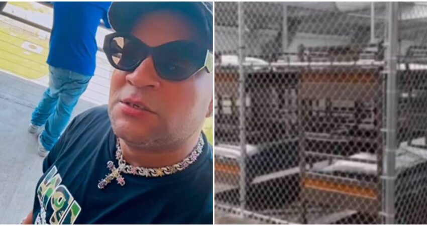 Reguetonero cubano Insurrecto denuncia las malas condiciones de los reclusos en Alligator Alcatraz: "No tengo palabras para describir esto" Insurrecto-Alligator Alcatraz