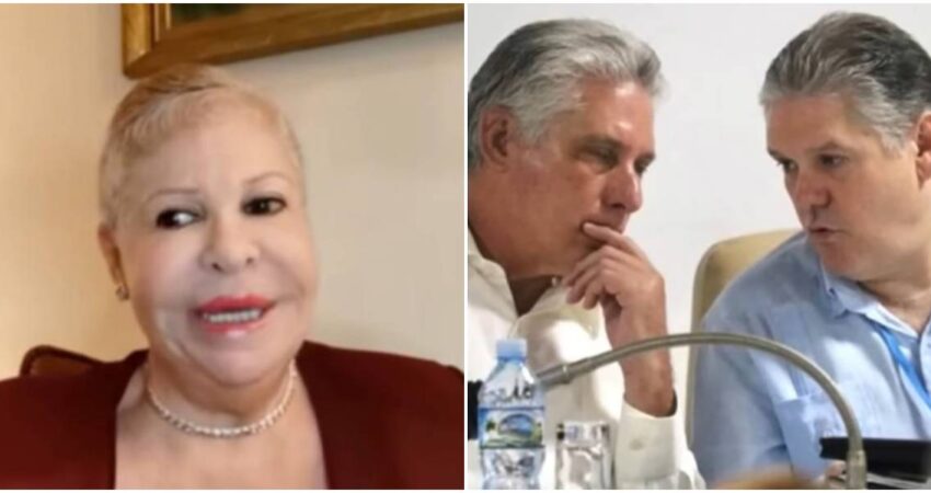 “Silencio impuesto": María Victoria Gil hermana de exministro cubano acusado de graves cargos denuncia secretismo del régimen cubano María Victoria Gila- Canel y Alejandro