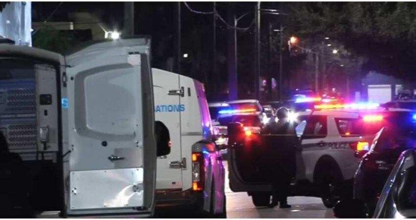 Tragedia en Miami: buscan al conductor que atropelló mortalmente a un hombre de 62 años y se dio a la fuga Policía de Miami (6)