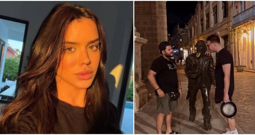 Samantha Espineira rompe el silencio tras video de Sandro Castro y estalla la polémica en redes Samantha Espinera-Sandro Castro