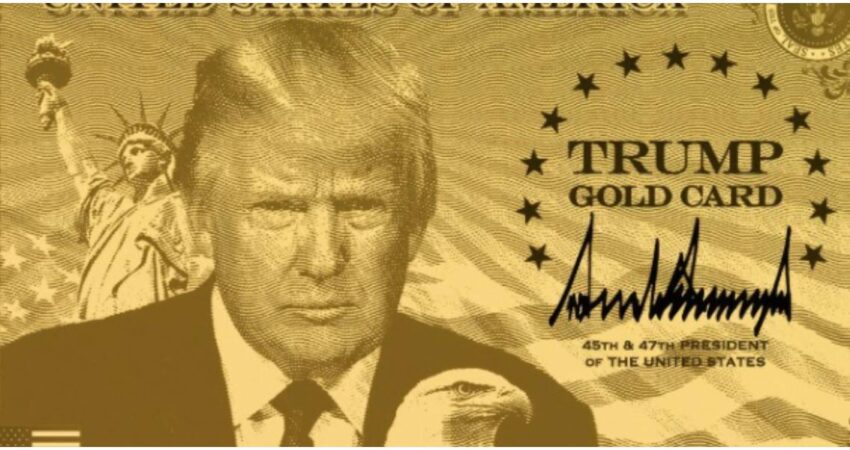 Un clic para la élite: así luce el nuevo sitio web de la ‘Gold Card’ presentado por Trump Trump Gold Card