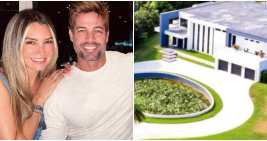 Mansión de William Levy y Elizabeth Gutiérrez en riesgo: Una disputa hipotecaria por más de dos millones de dólares amenaza con llevar la propiedad a una subasta judicial William Levy y Elizabeth Gutiérrez-mansión