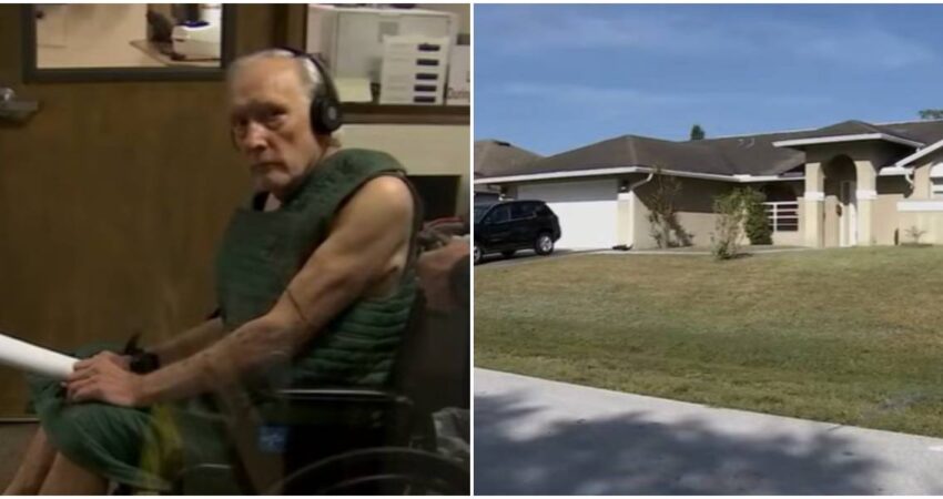 "Drama familiar en Florida": Padre de 84 años arrestado tras dispararle a su hijo por no visitar a su madre anciano arrestado-Palm Bay
