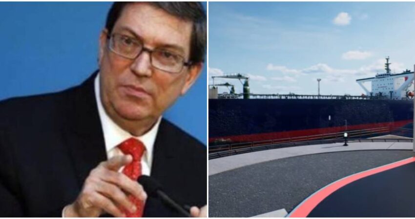 Canciller Bruno Rodrรญguez admite que el petrรณleo venezolano confiscado por EE.UU en el Mar Caribe tenรญa como destino a Cuba canciller cubano-barco petrolero