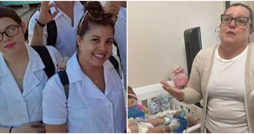Doctora cubana detenida por ICE deja a su bebé gravemente enferma y la familia reacciona cubanas