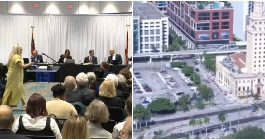 Miami Dade College entrega terreno millonario para la Biblioteca de Trump patronos de Miami-terreno