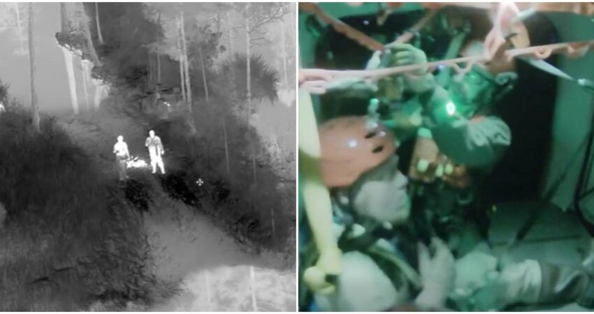 ¡Rescate de película!: padre e hijo sobreviven horas atrapados en los Everglades gracias a una fogata y la audacia de los equipos de emergencia rescate en los Everglades