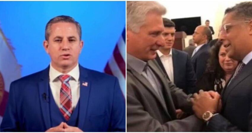 Dariel Fernández advierte al presidente Trump sobre posibles fallas en el control de licencias federales vinculadas a Cuba Dariel Fernández-Hugo Cancio y Díaz-Canel