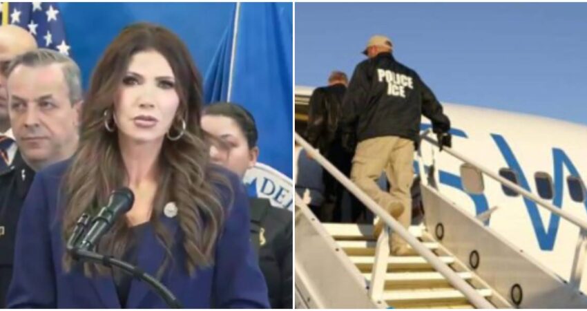 Éxodo migratorio sin precedentes: 2,6 millones salen de EE. UU. en medio del endurecimiento migratorio de la administración de Trump Kristi Noem-deportaciones (1)
