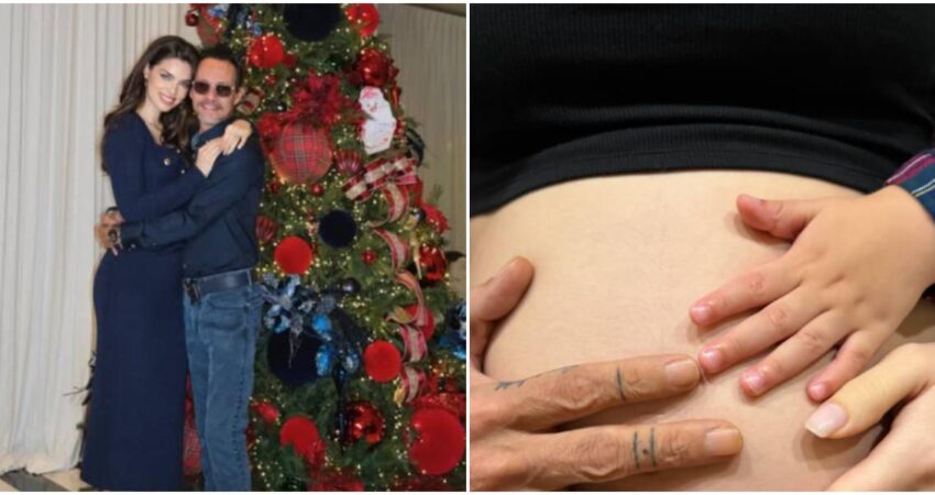 Nadia Ferreira y Marc Anthony anuncia que esperan otro hijo: "Qué regalo tan grande nos da la vida" Marc Anthony y Nadia Ferreira-embarazo