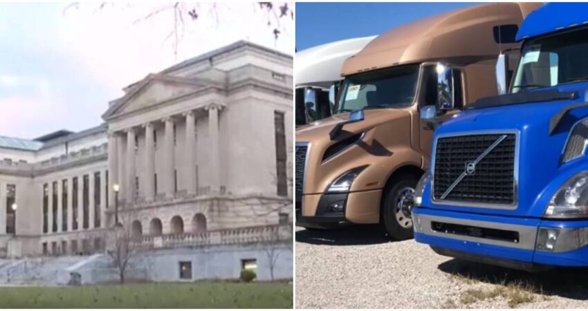 Ley contra camioneros indocumentados avanza en Florida y genera alerta en la industria del transporte Senado de Florida-camiones